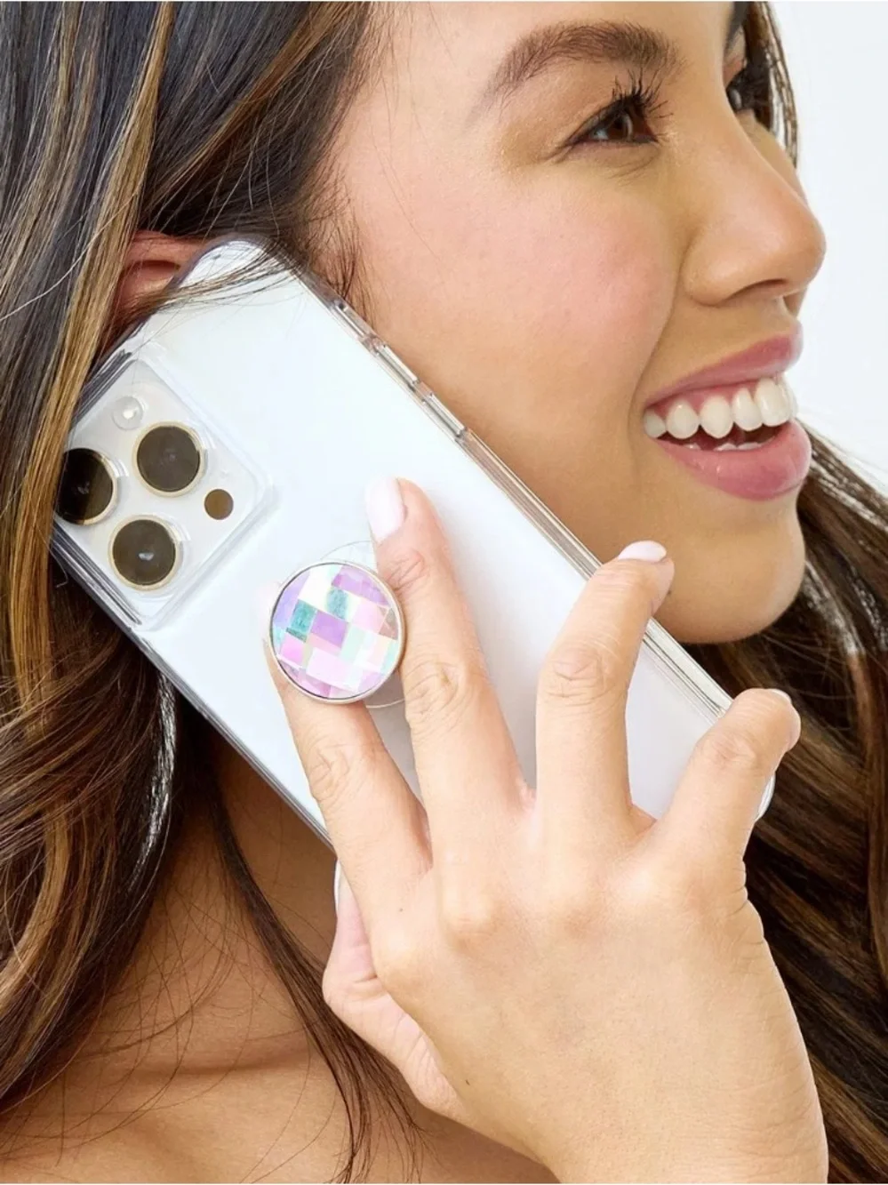 Case-Mate Iridescent Soap bubbles 🫧 Crystal Phone pop socket Grip